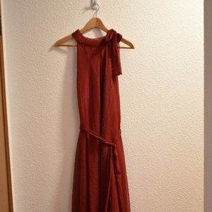 Burgundy Chiffon Goddess